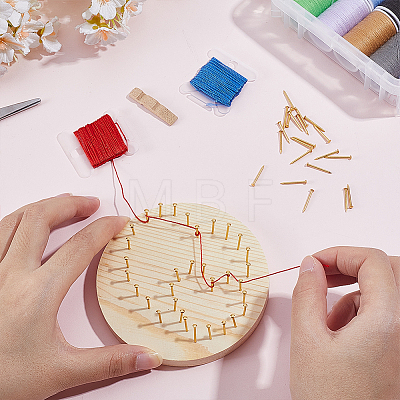 1Bag DIY String Art Kits DJEW-WR0001-22A-1