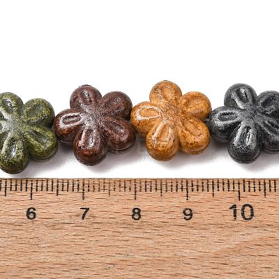 Vintage Handmade Porcelain Beads PR-CBAA37B-07A-1