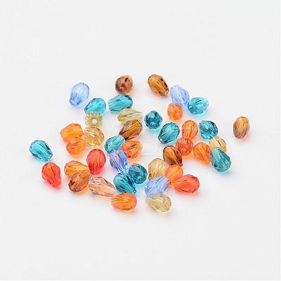 Transparent Glass Beads X-GLAA-Q042-M01-1