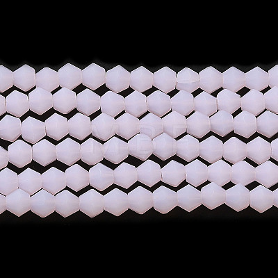 Imitation Jade Frosted Glass Bead Strands X1-GLAA-F029-JM4mm-B02-1