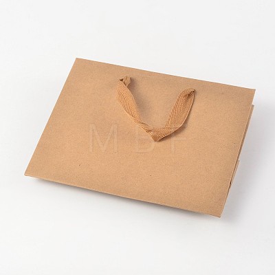 Rectangle Kraft Paper Bags AJEW-L047E-01-1