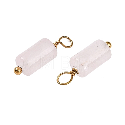 Natural White Jade Cloumn Pendants STAS-H221-04G-05-1