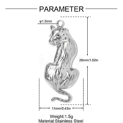 304 Stainless Steel Pendants SA-OY002-06P-02-1