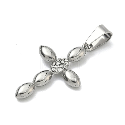 304 Stainless Steel Pendants STAS-F336-14P-1