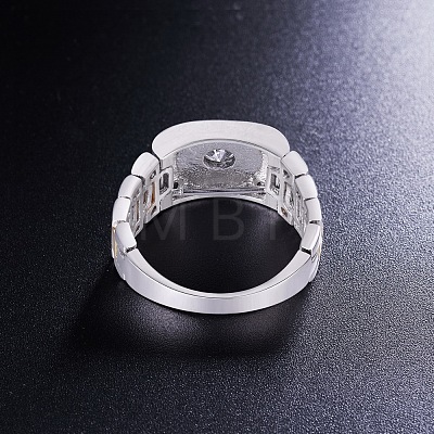 SHEGRACE 925 Sterling Silver Finger Ring JR531A-04-1