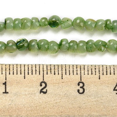 Natural White Shell Dyed Beads Strands BSHE-Z005-03E-1