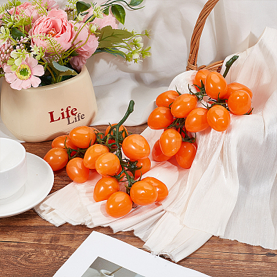 Plastic Imitation Cherry Tomato AJEW-WH0871-13-1