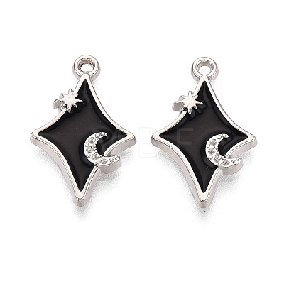 Alloy Enamel Pendants ENAM-WH0068-07B-P-1