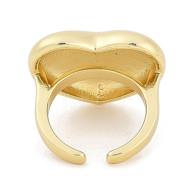 Brass Cuff Rings RJEW-U030-02G-03-1