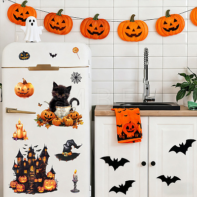 3 Sheets 3 Styles PVC Waterproof Decorative Stickers DIY-WH0404-150-1