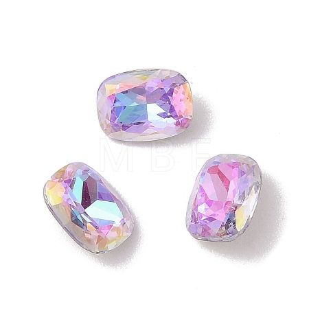 Glass Rhinestone Cabochons RGLA-L029-01A-VLLA-1
