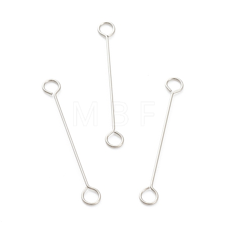 Non-Tarnish 316 Surgical Stainless Steel Eye Pins STAS-P277-A02-P-1