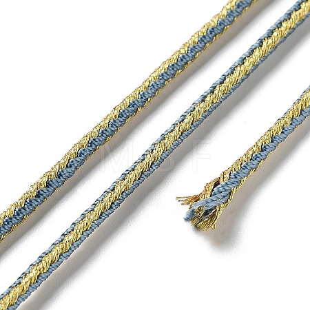 14M Two Tone Polyester Braided Cord OCOR-G015-02A-28-1
