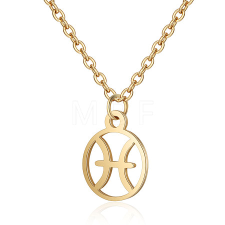 201 Stainless Steel Pendants Necklaces NJEW-S063-TN506-12-1