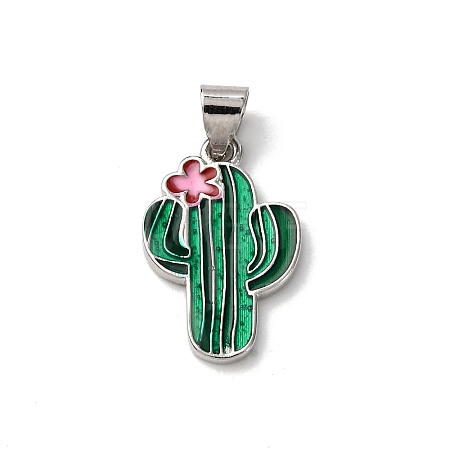Brass Enamel Pendants LS-FIND-I054-01B-P-1