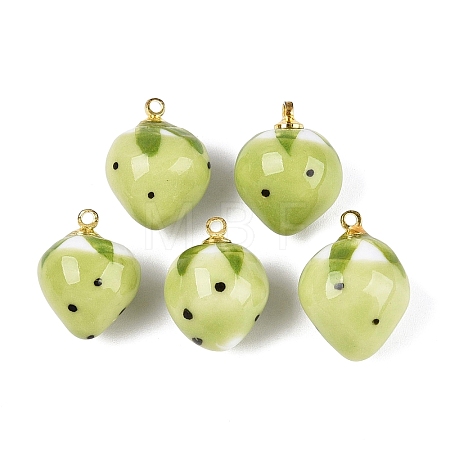Handmade Porcelain Pendants PORC-N013-13B-03-1