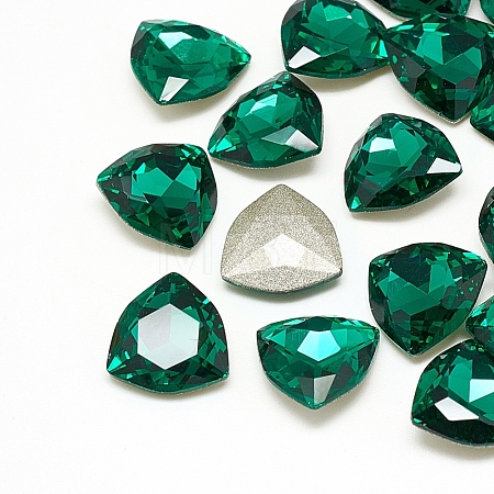 DIY Pointed Back K9 Glass Rhinestone Cabochons RGLA-T071-12mm-004-1