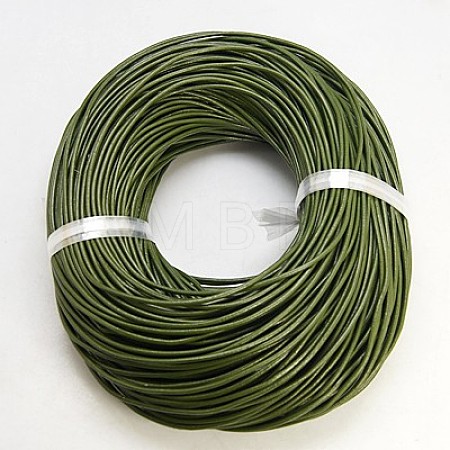 Cowhide Leather Cord X-WL-2MM-A14-1