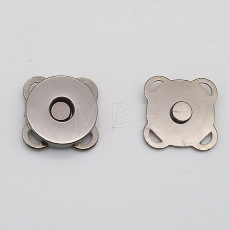 Alloy Magnetic Buttons Snap Magnet Fastener X-PURS-PW0005-066B-B-1