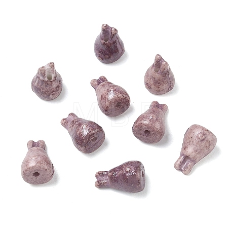 Vintage Handmade Porcelain Beads PR-CBA4F13-B06-1