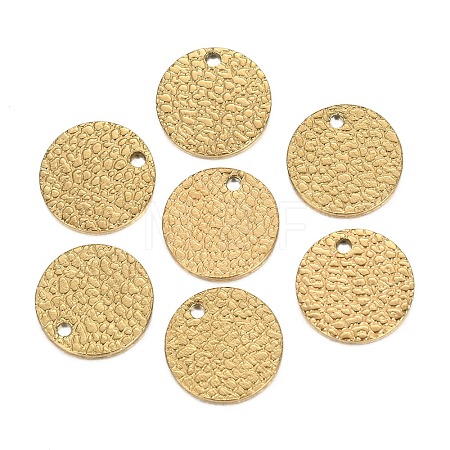 Ion Plating(IP) 304 Stainless Steel Charms STAS-I157-08B-G-1