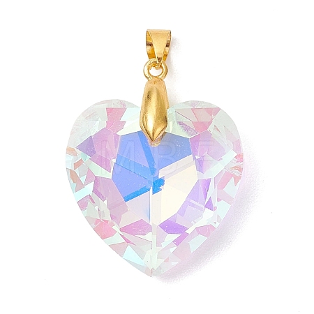 Glass Pendants PALLOY-JF04815-1