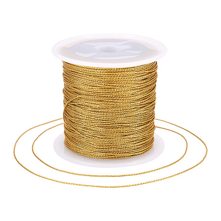 2 Rolls Round PET Metallic Thread MCOR-TADJ0001-01C-01-1