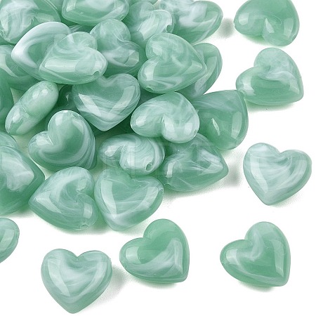 Opaque Acrylic Beads OACR-Z036-01A-01-1