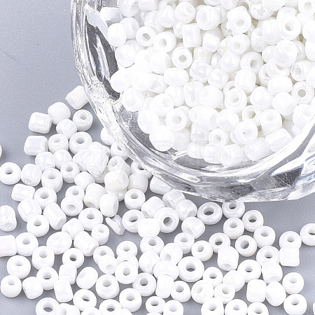 Opaque 8/0 Glass Seed Beads SEED-S023-01B-01-1