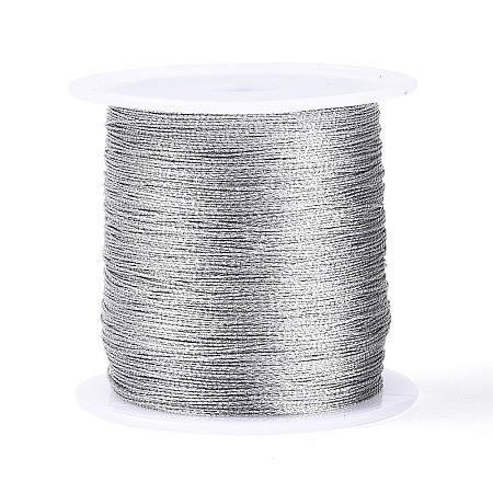 100M 3-Ply Round PET Metallic Thread MCOR-T003-01B-1