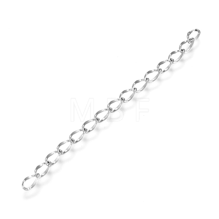 Non-Tarnish 304 Stainless Steel Chain Extender STAS-I147-01P-1