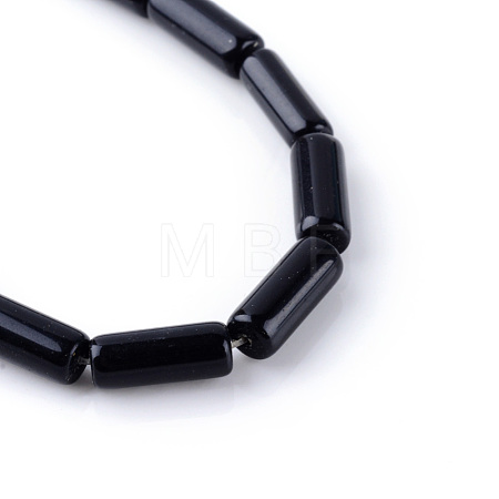 Natural Obsidian Bead Strands X-G-R356-54-1