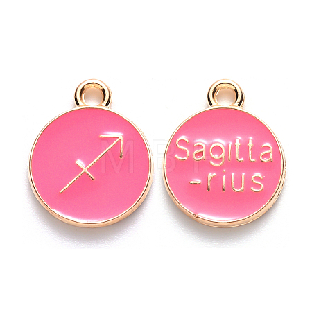 Alloy Enamel Pendants LS-X-ENAM-S124-01B-03F-1