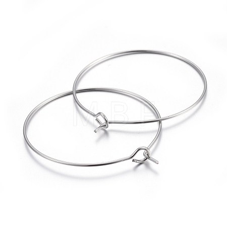 316 Surgical Stainless Steel Wine Glass Charms Rings X-STAS-L214-01C-1