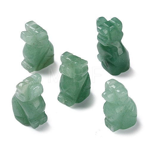 Natural Green Aventurine Carved Healing Figurines G-B062-03C-1