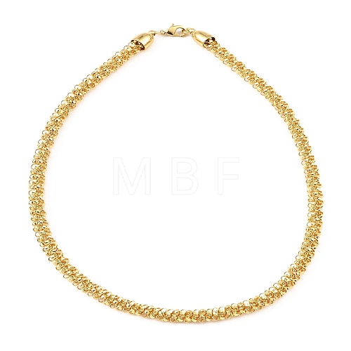 Brass Chain Necklaces NJEW-F313-02G-1