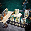 Gorgecraft 4Pcs 4 Style Wood Candle Holders & Tarot Card Stands DJEW-GF0001-47B-5