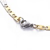 304 Stainless Steel Mariner Link Chain Necklaces NJEW-F261-12GP-2