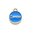 Alloy Enamel Pendants ENAM-S124-01B-02D-3