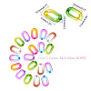 Two Tone Transparent Acrylic Linking Rings OACR-PH0001-41-6