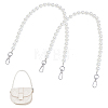   Vintage Resin Imitation Pearl Beaded Bag Straps FIND-PH0008-03-2
