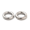 Non-Tarnish 304 Stainless Steel Linking Rings X-STAS-D246-01A-03P-2