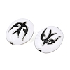 Brass Enamel Beads KK-CBA7BFE-01P-01-2