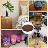 1Pc Flat Round Wood Display Pedestals AJEW-WH0485-37B-5