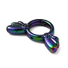 UV Plating Opaque Acrylic Beads MACR-K351-05-3
