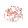 Picasso Transparent Glass Bugle Beads SEED-N010-02A-06-1