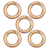 5Pcs 304 Stainless Steel Spring Gate Clasp Findings STAS-HY0002-14G-1