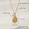 Ocean 204 Stainless Steel Sea Animals Pendant Cable Chain Necklaces for Women WG5B3FA-04-1