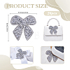 26Pcs Rhinestone Self-adhesion Cloth Patches PATC-WR0001-35-2