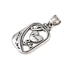 304 Stainless Steel Pendants STAS-K316-05AS-2